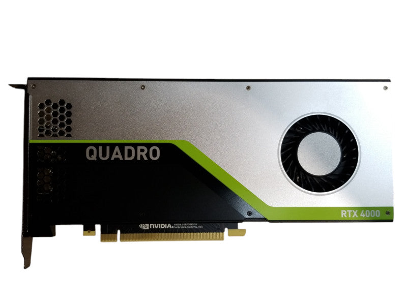 NVIDIA Quadro RTX 4000, 8GB GDDR6 Graphics Card, 3x DP - 1X USB-C