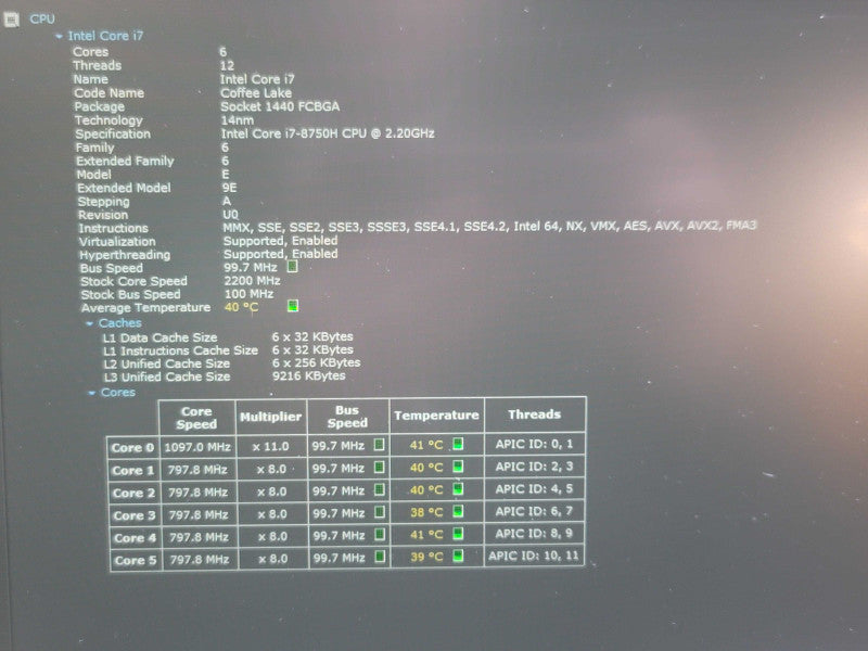 Lenovo ThinkPad P52 i7-8750H 16GB DDR4 Quadro P1000 256GB SSD  β Lap200