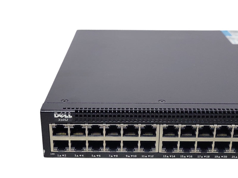 Dell X1052 48 Port Gigabit 4xSFP 10GbE Managed Ethernet Switch _