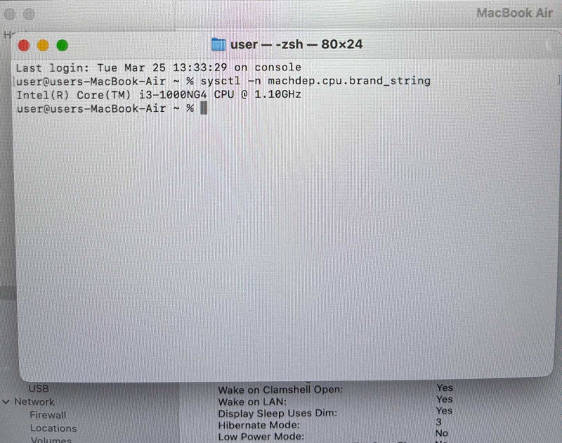 Apple MacBook Air 13 2020 Rose Gold i3-1000NG4 8GB 256SSD No Power Adapter