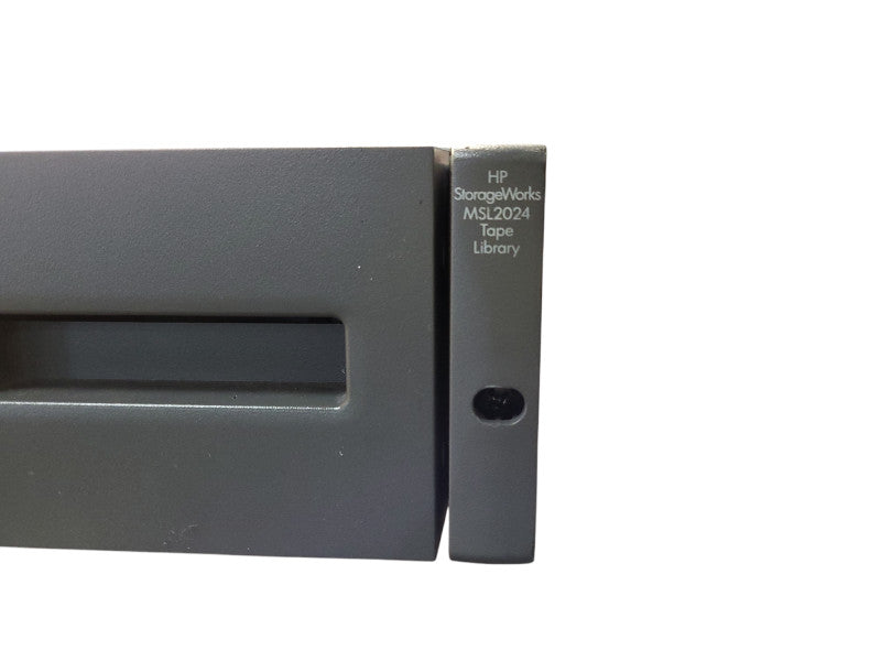 HP MSL2024 407351-001 Tape Library with LTO-6 Tape Drive AQ288D#103 $