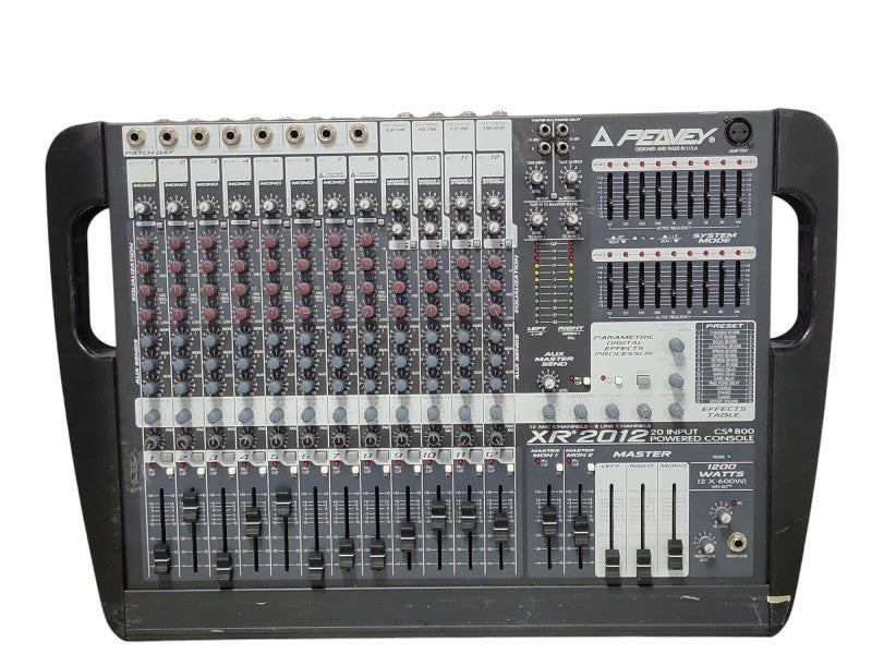 Peavy XR2012 20 Input CS 800 Powered console, READ _