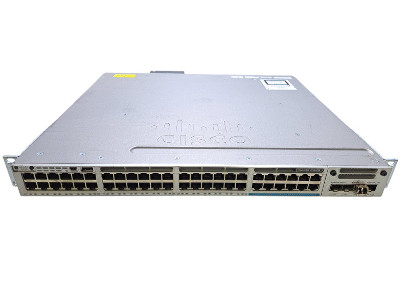 Cisco WS-C3850-12X48U-L | 48-Port UPoE (12x 1/10G) Switch w/ C3850-NM-2-10G
