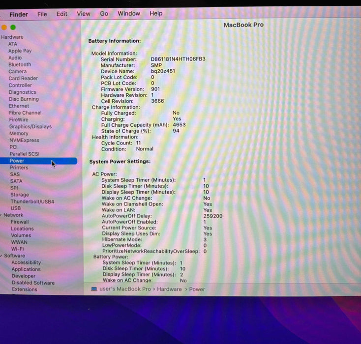Apple MacBook Pro 13" 2017 i5-7360U 8GB 256SSD No Power Adapter  Lap200