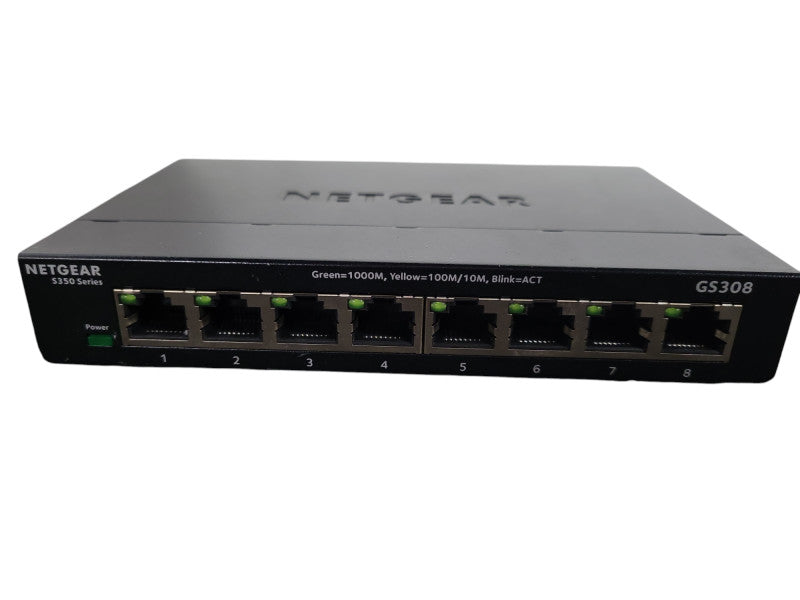 NETGEAR GS308 v3 8-Port Gigabit Ethernet Unmanaged Switch !