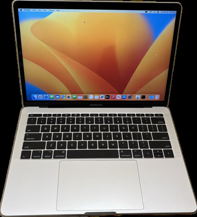 Apple MacBook Pro 13" 2017 i5-7360U 8GB 256SSD No Power Adapter READ!