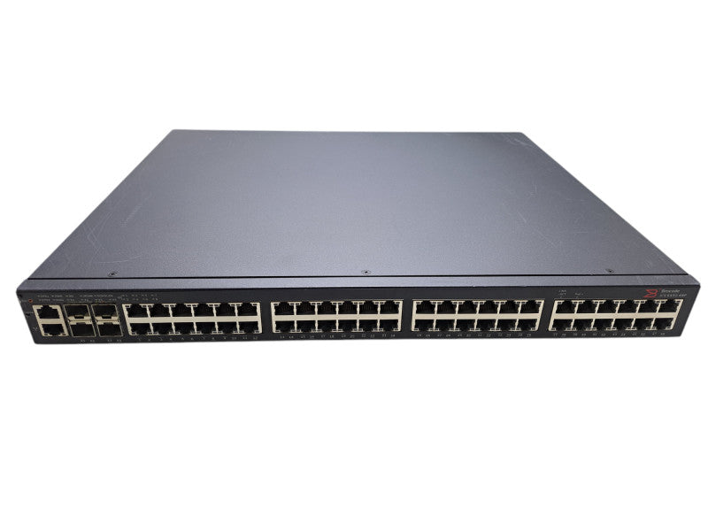 Brocade ICX 6450-48P | 48-Port Gigabit PoE+ Switch w/ 4x 1/10G SFP+