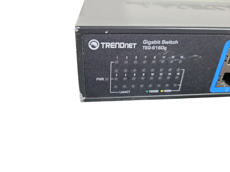 TRENDnet TEG-S16Dg 16-Port Gigabit Ethernet Switch !