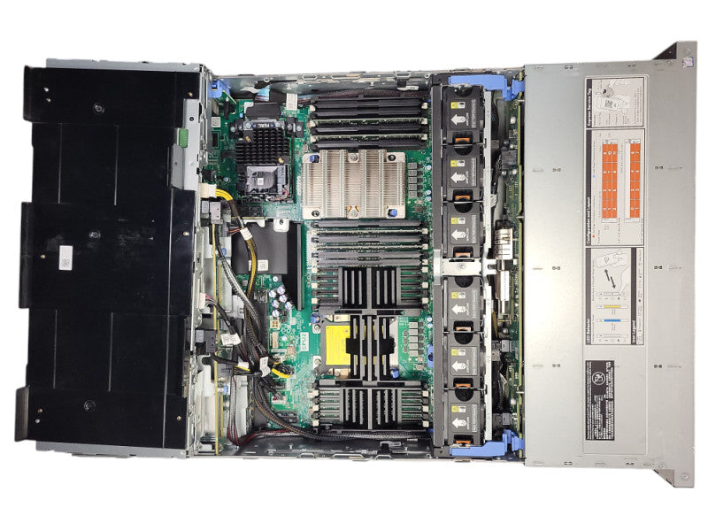 Dell PE R740xd Gold 6126 @ 2.6GHz 128GB DDR4 H740P Mini 2x 1100W PSU 12x 8TB HDD 2x 800GB SSD  $