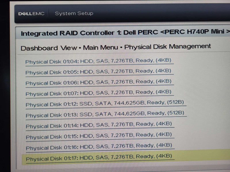 Dell PE R740xd Gold 6126 @ 2.6GHz 128GB DDR4 H740P Mini 2x 1100W PSU 12x 8TB HDD 2x 800GB SSD  $