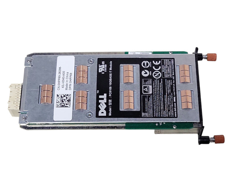 Dell PC8100 4P 10GbE Base-T Module 0HPP69 Q_