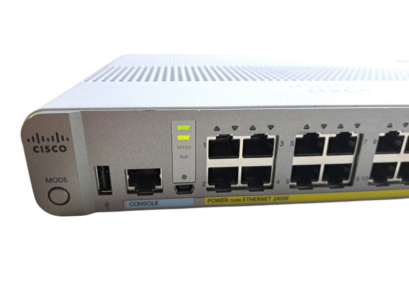 Cisco WS-C3560CX-12PC-S V03 | 12-Port Gigabit PoE+ 240W Silent Switch