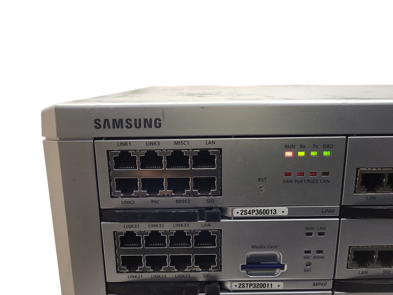 Samsung OfficeServ 7400 w/ LP40, MP40, 2x TERPIa, 2x OAS, 8COMBO3, MGI64 $