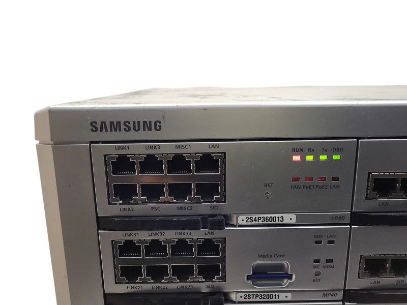 Samsung OfficeServ 7400 w/ LP40, MP40, 2x TERPIa, 2x OAS, 8COMBO3, MGI64 $