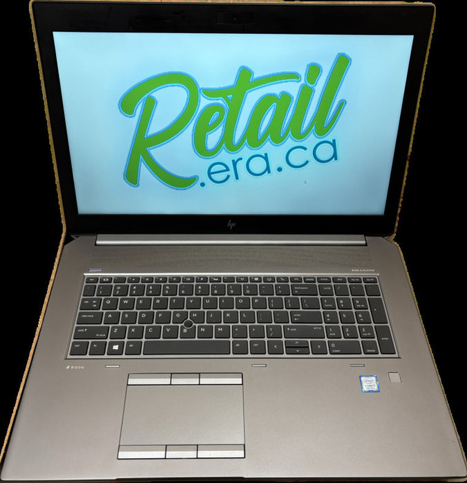 HP ZBook 17 G5 i7-8750H@2.2Ghz QUADRO P1000 4GB GPU 32GB RAM 256GB SSD  Lap200