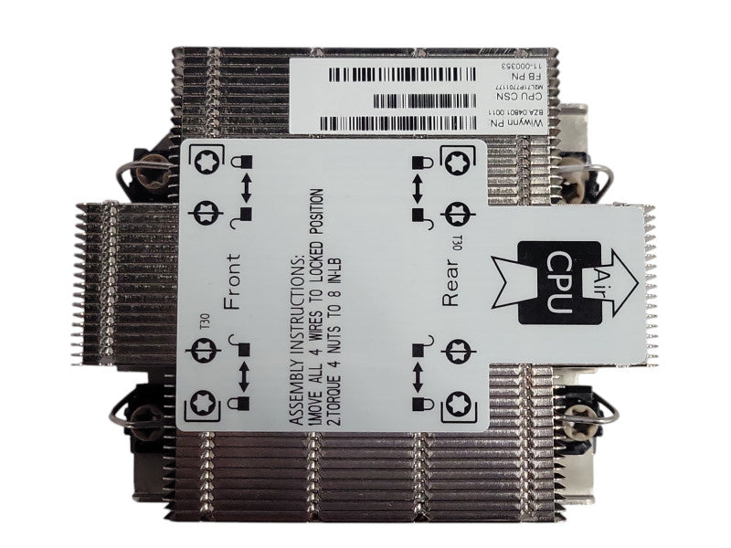 Wiwynn BZA.04801.0011 11-000353 CPU Heat Sink _