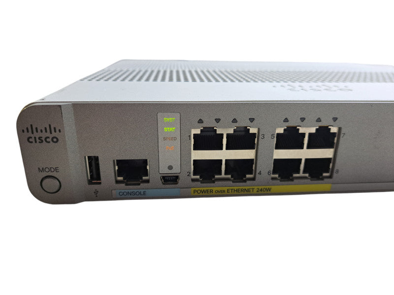 Cisco WS-C3560CX-12PC-S V01 | 12-Port Gigabit PoE+ 240W Silent Switch *READ