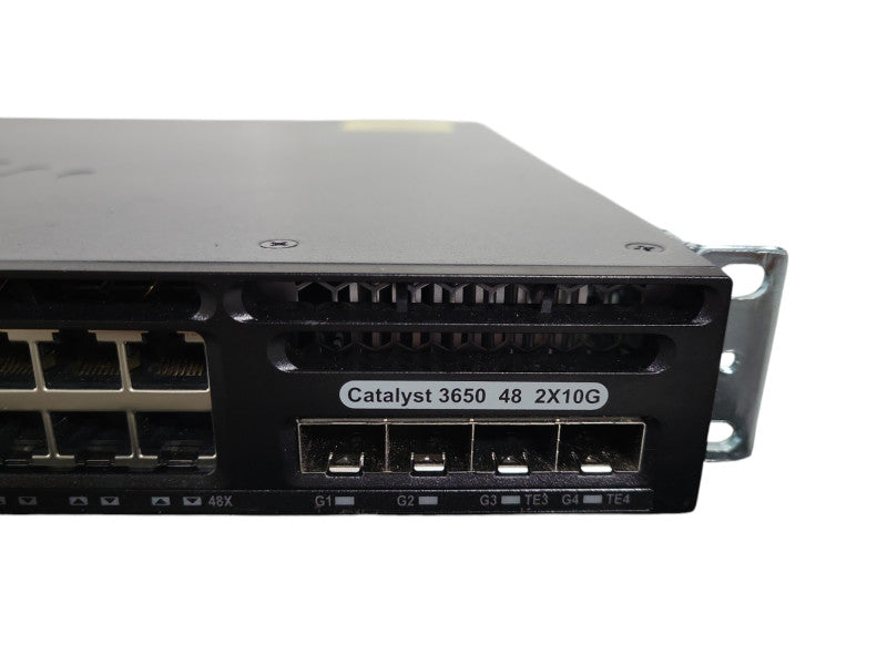 Cisco Catalyst 3650 WS-C3650-48TD-L 48-Port w/ 2x10G Uplink Ethernet Switch !
