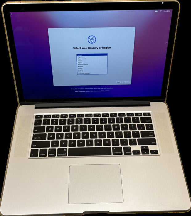 Apple MacBook Pro Retina 15" i7-4770HQ 16GB RAM 256GB SSD READ!