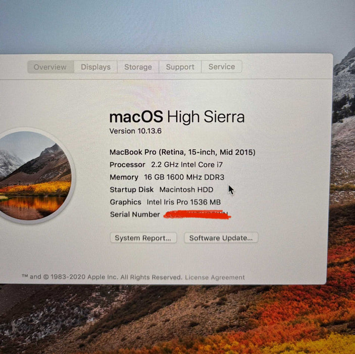 Apple MacBook Pro Retina 15" i7-4770HQ 16GB RAM 256GB SSD READ!