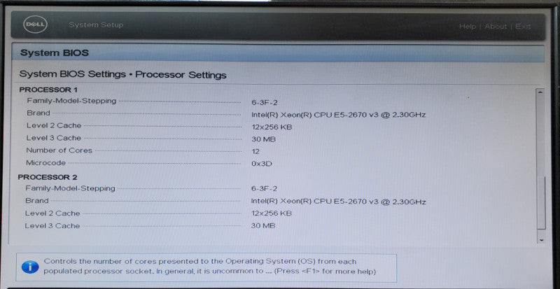 Dell PowerEdge R630 2x Xeon E5-2670 v3 32GB RAM No RAID - No HDD Q