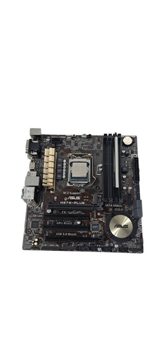 ASUS H97M-Plus Motherboard |8GB RAM| i5-4690 CPU
