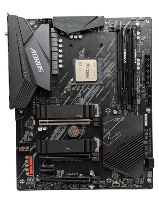 Gigabyte B550  AORUS  ELITE AX v2 AMD Ryzen 5 PRO 3400GE 16GB RAM Combo  -