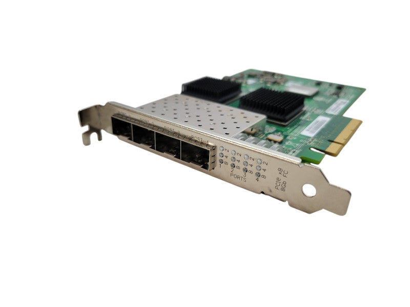 QLogic QLE2564 PX4810402 v8GB Four Port Fibre Channel HBA SFP+ %