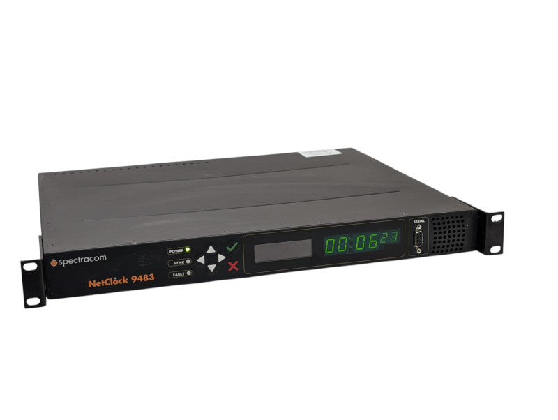 Spectracom Netclock 9483 GPS NTP Network Time Server -