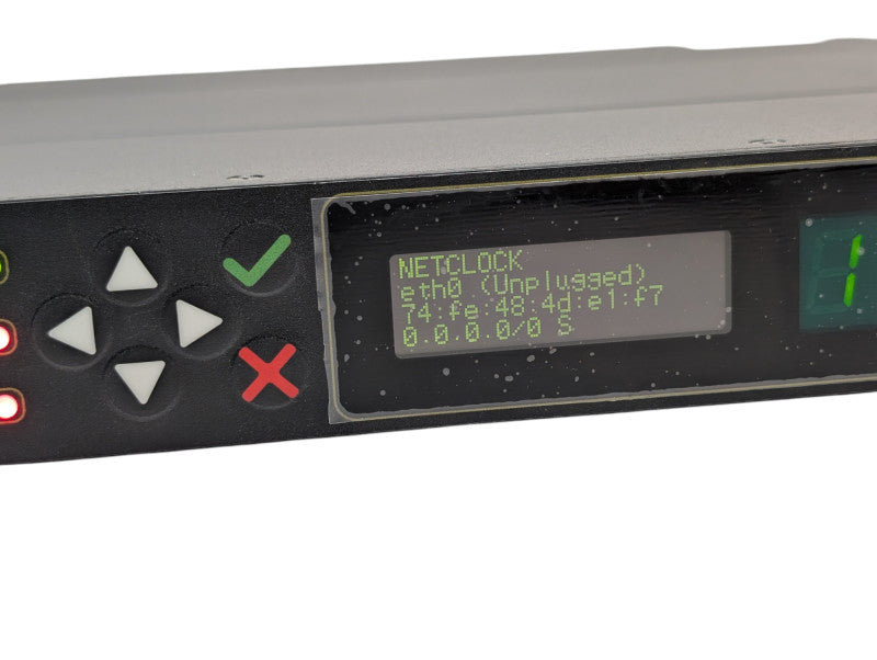 Spectracom Netclock 9483 GPS NTP Network Time Server READ  -