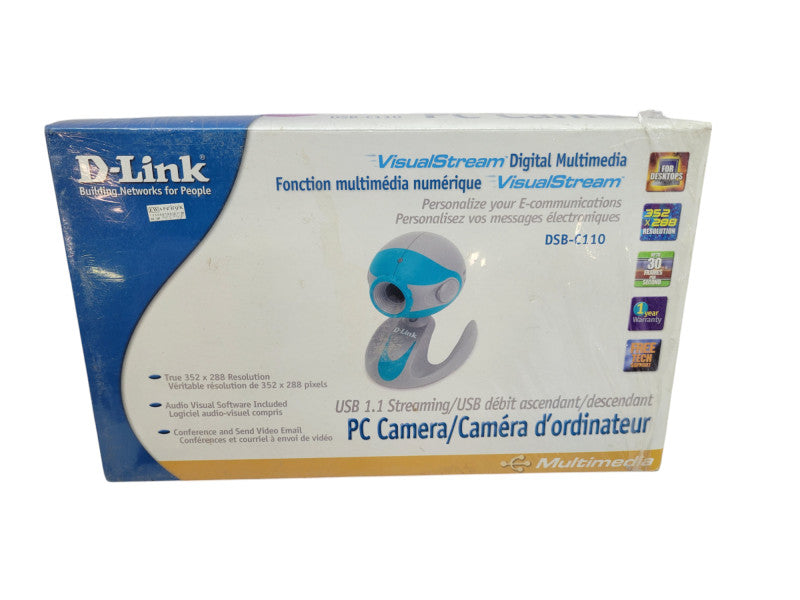 D-Link DSB-C110 StreamingPC Web Cam/Camera %