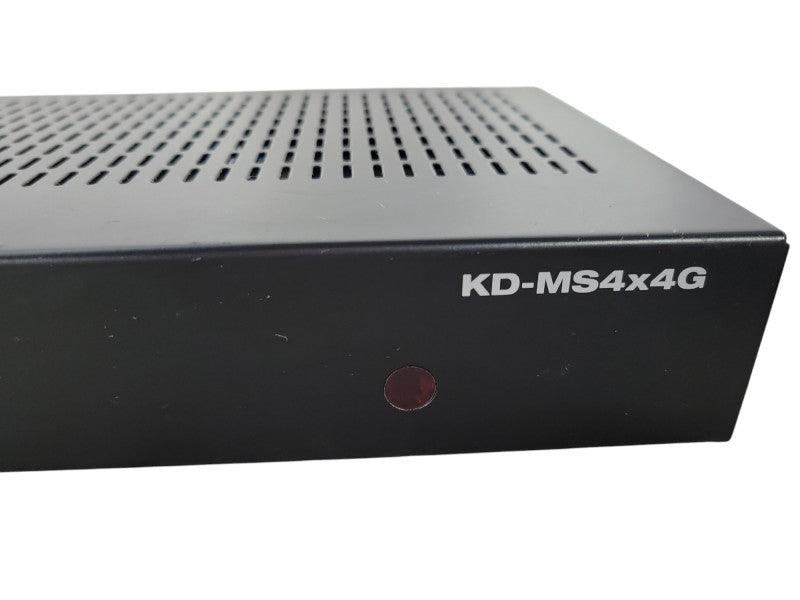 KD-MS4x4G-2 4x4 4K 18G HDMI Matrix Switch with Independent Audio Routing !