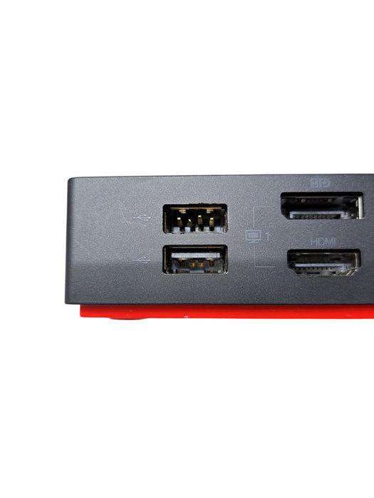Lenovo ThinkPad Hybrid USB-C with USB-A Dock w/ 135W Power Adapter *READ*