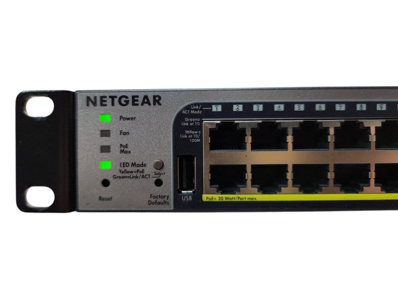 NetGear GS752TP ProSafe 48-Port Gigabit Smart Switch with PoE and 4x SFP Ports