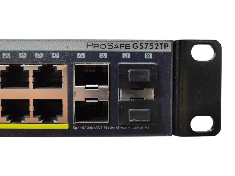 NetGear GS752TP ProSafe 48-Port Gigabit Smart Switch with PoE and 4x SFP Ports