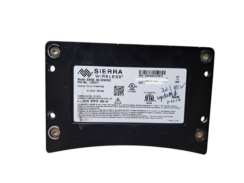 Sierra Wireless AirLink GX450 (North America Generic) | PN:1102371 *READ*