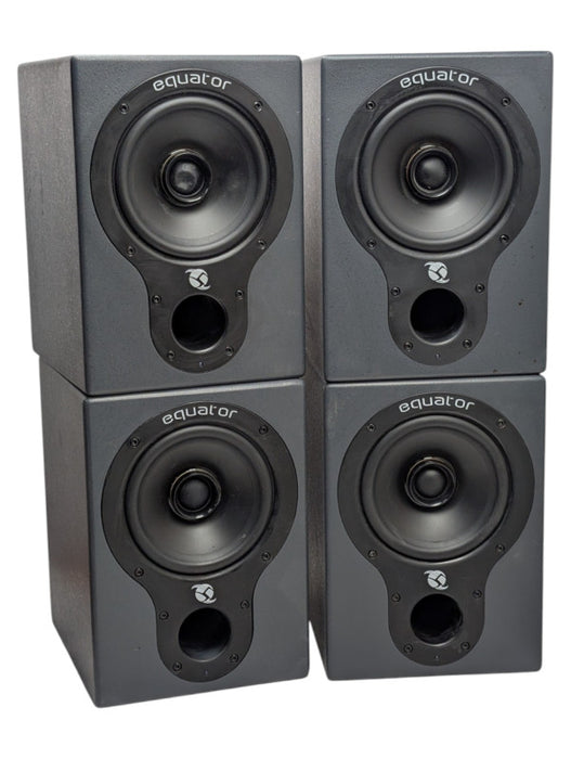 Set of 4x Equator D5 Active Powered Speaker Monitors Please READ  -
