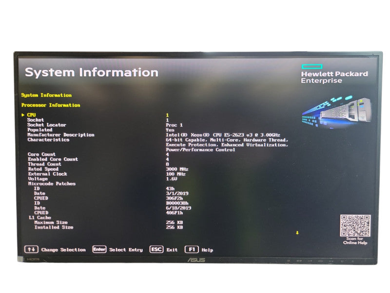HP ProLiant DL380 Gen9 - Xeon E5-2623 v3 32GB DDR4 P440AR 2x500W PSU %