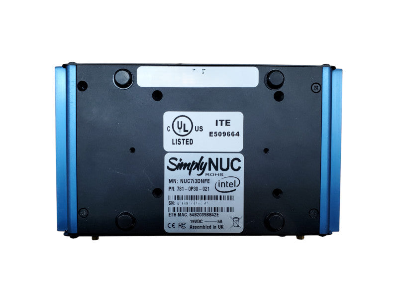 Simply NUC Dawson i3-7100U 8GB RAM (NUC7i3DNFE) - No HDD