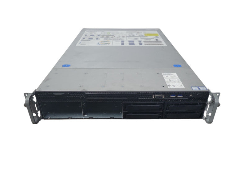 Intel S2600WF 2x Xeon Silver 4110 2.10 GHz, 64GB DDR4, 1x 1300W PSU _