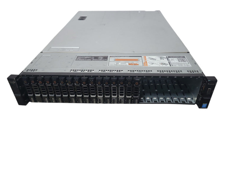 Dell PE R730xd, 2x Xeon E5-2690v3 2.6GHz 56GB, H730P Mini, 16x 1.8TB 2x PSU _