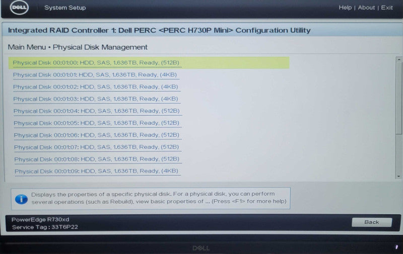 Dell PE R730xd, 2x Xeon E5-2690v3 2.6GHz 56GB, H730P Mini, 16x 1.8TB 2x PSU _