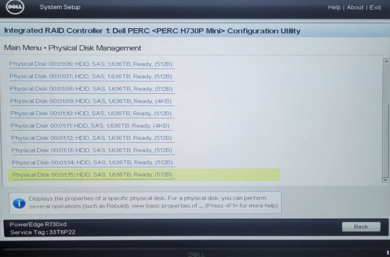Dell PE R730xd, 2x Xeon E5-2690v3 2.6GHz 56GB, H730P Mini, 16x 1.8TB 2x PSU _