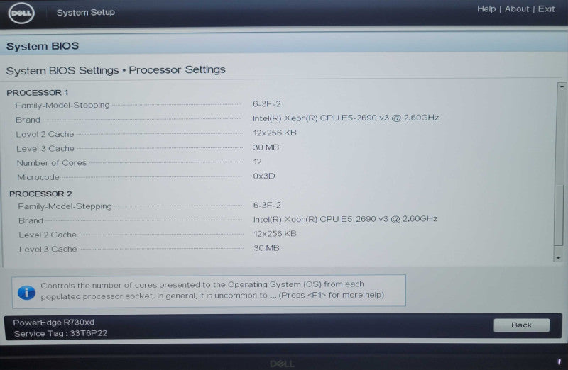 Dell PE R730xd, 2x Xeon E5-2690v3 2.6GHz 56GB, H730P Mini, 16x 1.8TB 2x PSU _