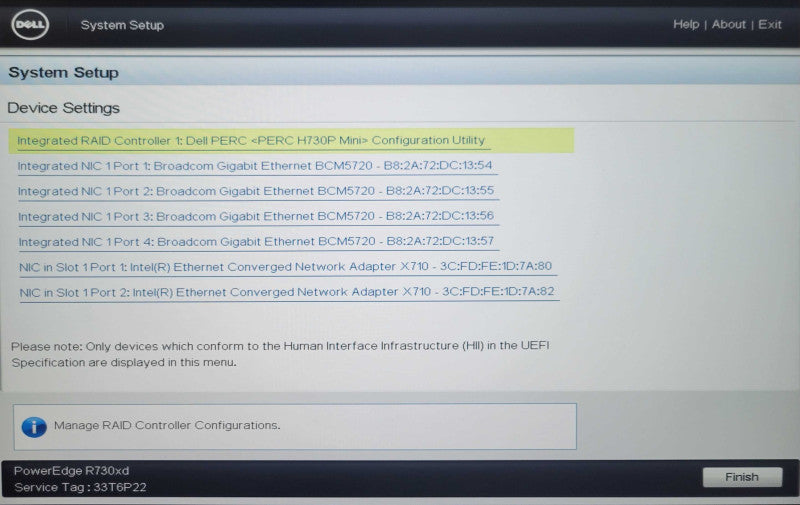 Dell PE R730xd, 2x Xeon E5-2690v3 2.6GHz 56GB, H730P Mini, 16x 1.8TB 2x PSU _