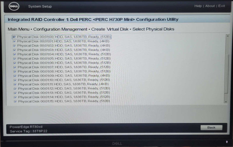 Dell PE R730xd, 2x Xeon E5-2690v3 2.6GHz 56GB, H730P Mini, 16x 1.8TB 2x PSU _