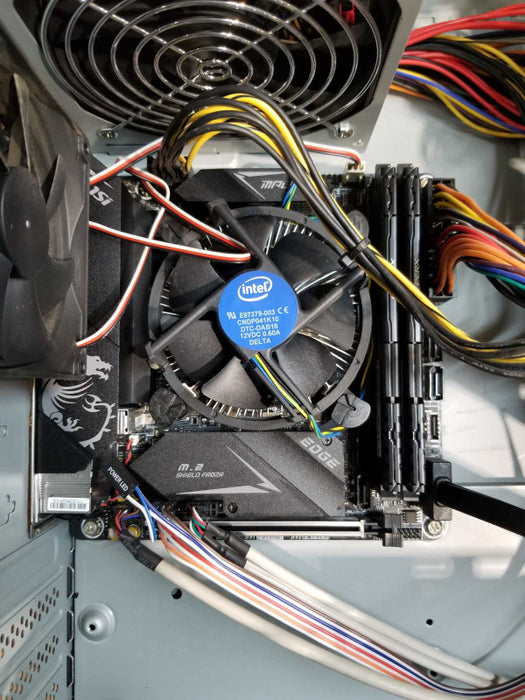 Custom Tower, MPG  B460I Gaming edge, Intel i5-10400 CPU 2.90GHz, 16GB RAM