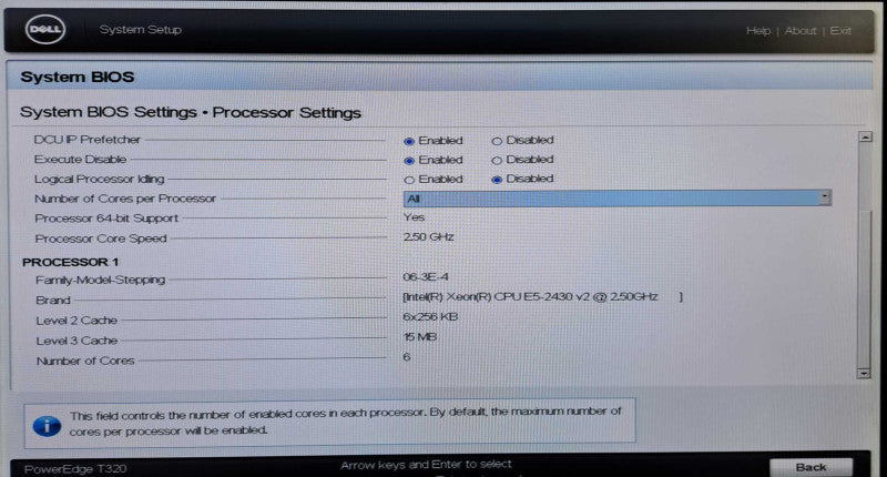 Dell PowerEdge T320 | Xeon E5-2430 v2 @2.50GHz, 32GB Ram, H710 RAID