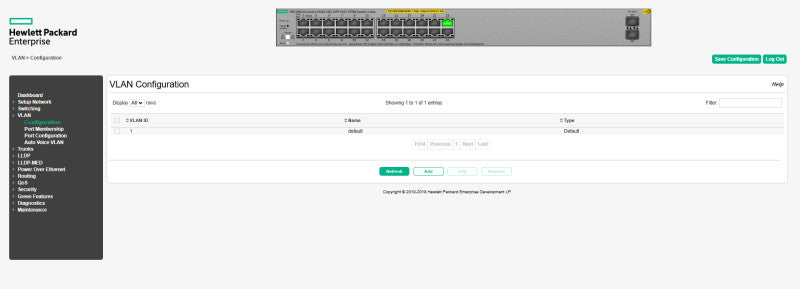 HPE OfficeConnect Switch 1920S 24G 2SFP PoE+ (370W) JL385A