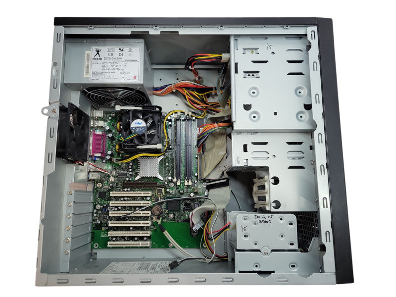 Intel Pentium 4 3.20E w/ HT 1GB DDR400 NO HDD Intel D865GBF 235W PSU %